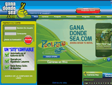 Tablet Screenshot of ganadondesea.com